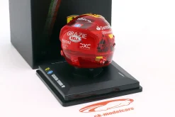 Carlos Sainz Scuderia Ferrari #55 2nd Abu Dhabi GP Formel 1 2024 Helm 1:5 LookSmart