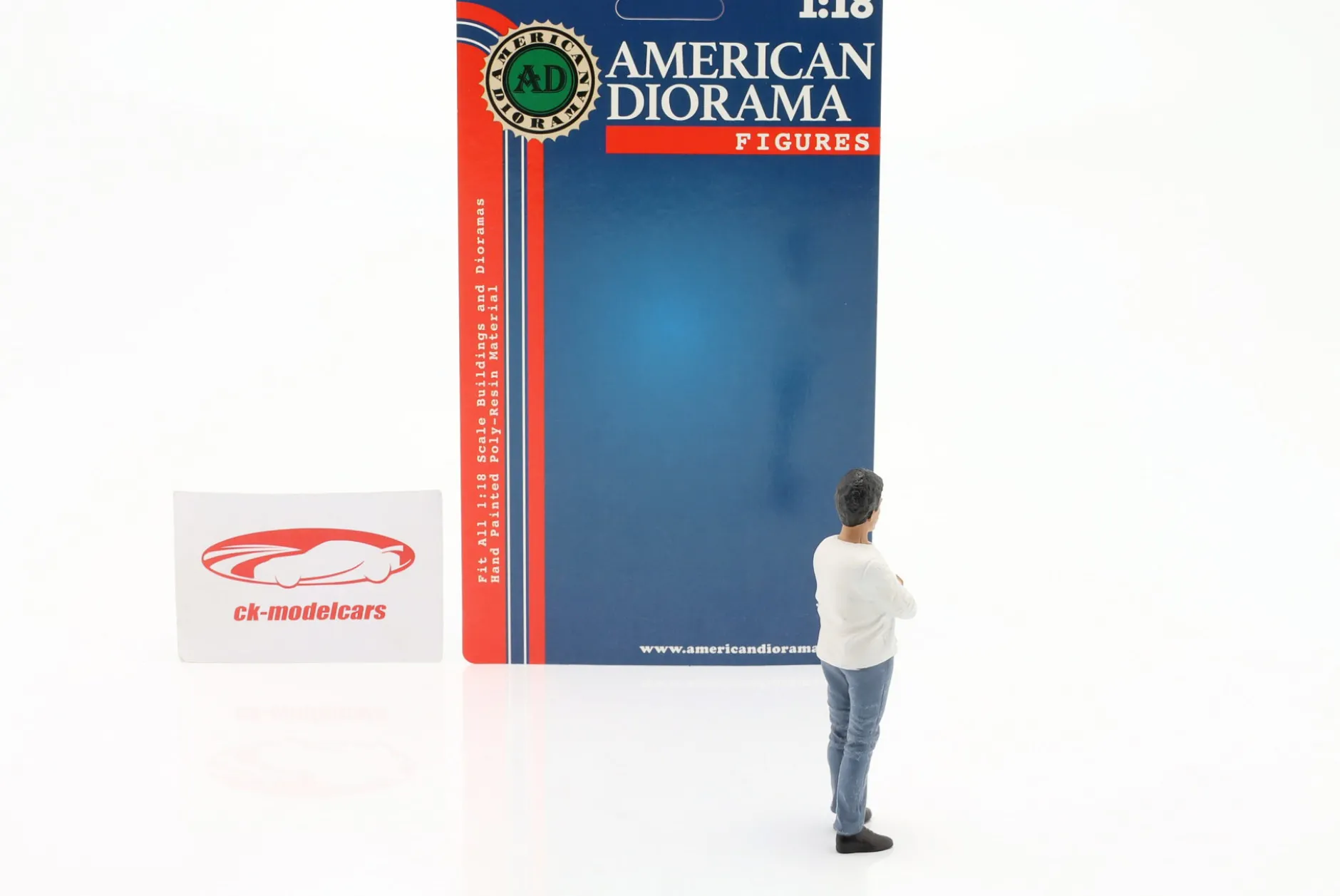 Car Meet Serie 3 Figur #8 1:18 American Diorama