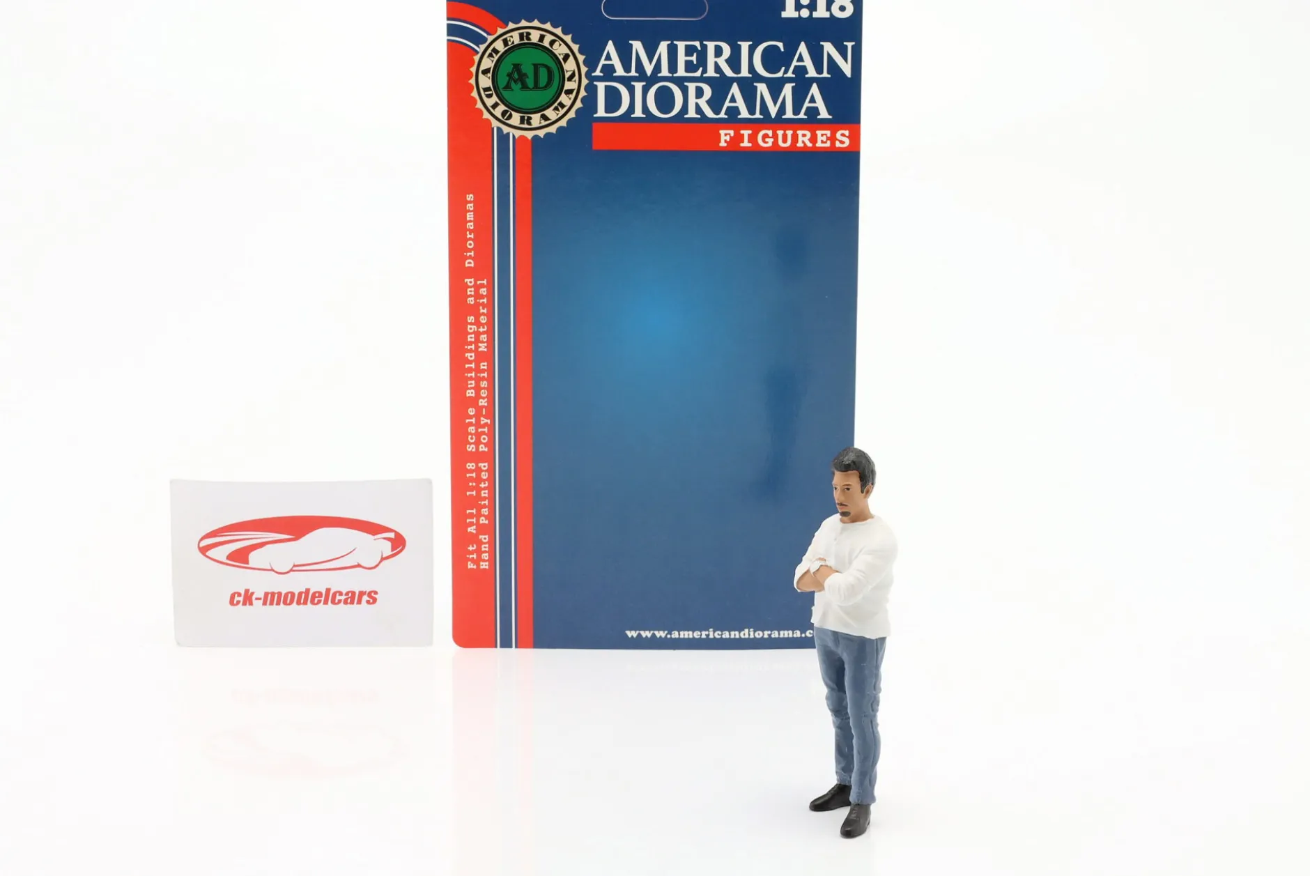 Car Meet Serie 3 Figur #8 1:18 American Diorama