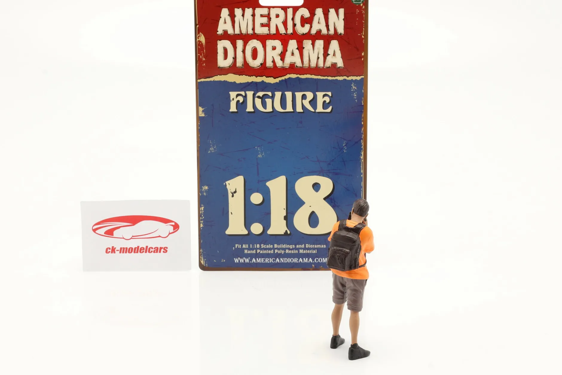 Car Meet Serie 2 Figur #6 1:18 American Diorama