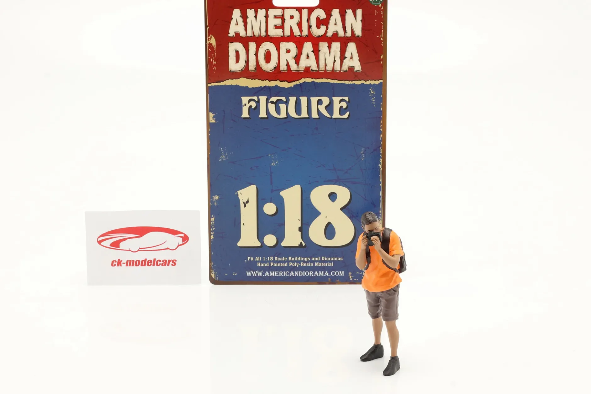 Car Meet Serie 2 Figur #6 1:18 American Diorama