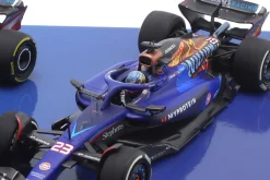 4-Car Set Alex Albon Williams FW45 #23 Formel 1 2023 1:43 Minichamps
