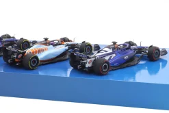 4-Car Set Alex Albon Williams FW45 #23 Formel 1 2023 1:43 Minichamps