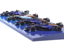 4-Car Set Alex Albon Williams FW45 #23 Formel 1 2023 1:43 Minichamps