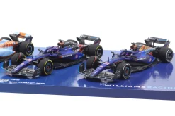 4-Car Set Alex Albon Williams FW45 #23 Formel 1 2023 1:43 Minichamps