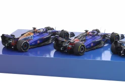 4-Car Set Alex Albon Williams FW45 #23 Formel 1 2023 1:43 Minichamps