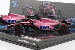 2-Car Set Alonso #14 & Ocon #31 Bahrain GP Formel 1 2022 1:43 Minichamps