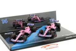 2-Car Set Alonso #14 & Ocon #31 Bahrain GP Formel 1 2022 1:43 Minichamps