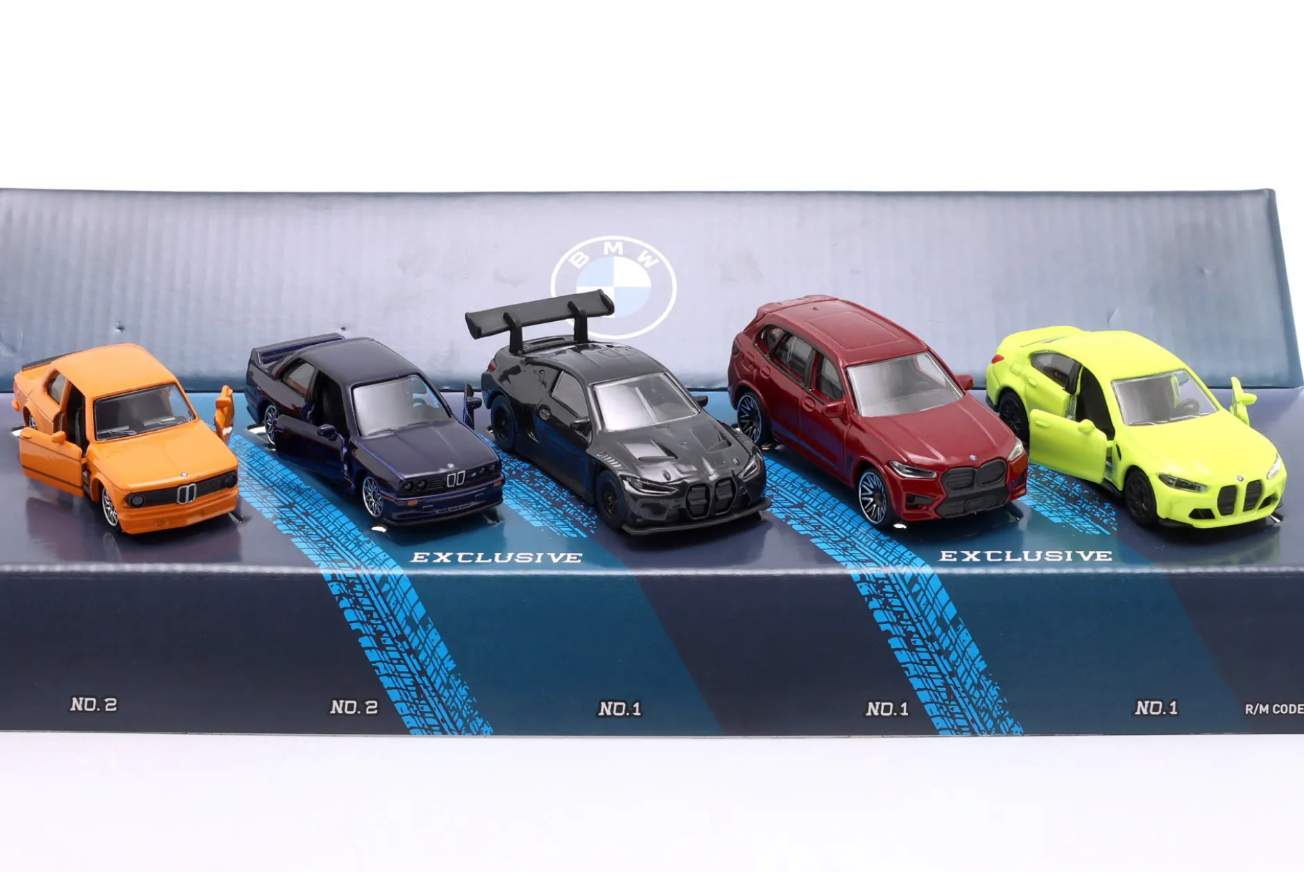 5-Car Set BMW Geschenkset 1:64 Majorette