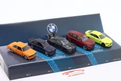 5-Car Set BMW Geschenkset 1:64 Majorette