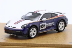 2-Car Set 911 Dakar Rallye Rothmans: Porsche 953 #176 & 911 Dakar 1:43 Spark