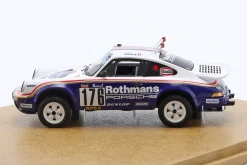 2-Car Set 911 Dakar Rallye Rothmans: Porsche 953 #176 & 911 Dakar 1:43 Spark