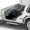 3 Car-Set DeLorean DMC-12 Back to the Future Part 1-3 1985-90 1:24 Welly