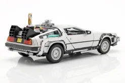 3 Car-Set DeLorean DMC-12 Back to the Future Part 1-3 1985-90 1:24 Welly