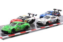 4-Car Set DTM: Güven #90 / van der Linde #31 / Scherer #64 / Rast #33 1:64 Majorette