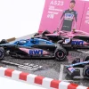 4-Car Set Gasly #10 & Ocon #31 Alpine A523 Formel 1 2023 1:43 Bburago