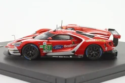 2-Car Set 24h LeMans: Ford GT40 #1 1967 & Ford GT #67 2019 1:43 Ixo