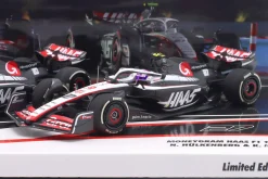 2-Car Set Hülkenberg #27 & Magnussen #20 Haas F1 Team Formel 1 2023 1:43 Minichamps