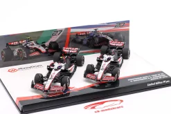 2-Car Set Hülkenberg #27 & Magnussen #20 USA GP Formel 1 2023 1:43 Minichamps
