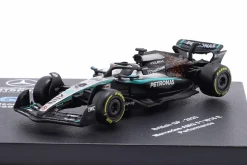2-Car Set Kimi Antonelli Mercedes-AMG F1 W16 E #12 Formel 1 2025 1:64 Bburago