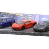 3-Car Set Lamborghini Urus / Aventador / Centenario LP770-4 1:43 Bburago