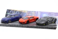3-Car Set Lamborghini Urus / Aventador / Centenario LP770-4 1:43 Bburago
