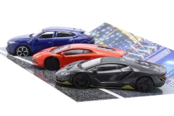 3-Car Set Lamborghini Urus / Aventador / Centenario LP770-4 1:43 Bburago