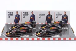 4-Car Set M. Verstappen Red Bull Racing Formel 1 Weltmeister 2023-2024 1:43 Bburago