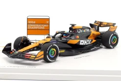 2-Car Set Norris #4 & Piastri #81 McLaren Konstrukteurs-Weltmeister Formel 1 2024 1:43 Spark