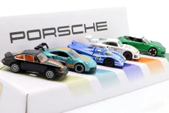 5-Car Set Porsche Geschenkpackung 1:64 Majorette