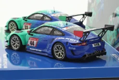 2-Car Set Porsche 911 GT3 R #44 #33 24h Nürburgring 2020 Falken Motorsports 1:43 Minichamps