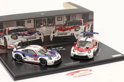 2-Car Set Porsche 911 RSR #911 & #912 12h Sebring 2020 1:43 Spark