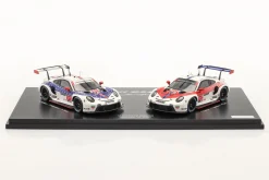 2-Car Set Porsche 911 RSR #911 & #912 12h Sebring 2020 1:43 Spark
