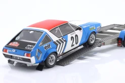 3-Car Set Rallye Monte Carlo 1975: Renault R17 Gordini #20 & R12 mit Trailer 1:18 OttOmobile