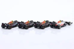 4-Car Set Red Bull Racing Verstappen Formel 1 Weltmeister 2021-2023 1:43 Bburago