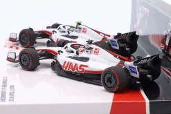 2-Car Set Schumacher #47 & Magnussen #20 Bahrain GP Formel 1 2022 1:43 Minichamps