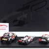 3-Car Set Toyota Gazoo Racing Triple Champion 2023 1:43 Spark