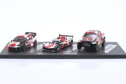 3-Car Set Toyota Gazoo Racing Triple Champion 2023 1:43 Spark