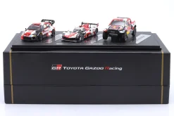3-Car Set Toyota Gazoo Racing Triple Champion 2023 1:43 Spark