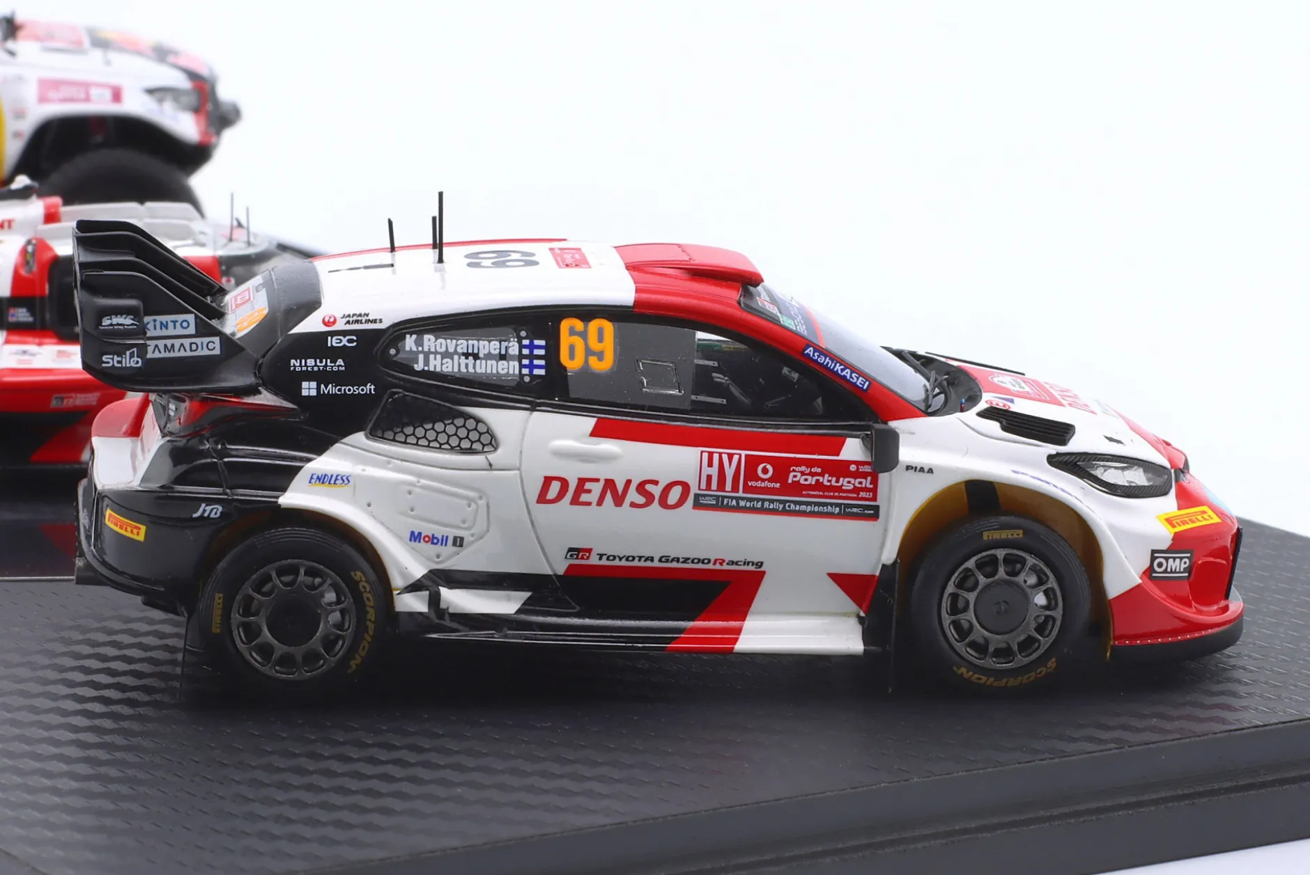 3-Car Set Toyota Gazoo Racing Triple Champion 2023 1:43 Spark