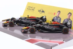 2-Car Set Verstappen #1 & Perez #11 Formel 1 Weltmeister 2024 1:43 Bburago