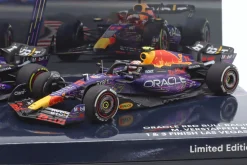 2-Car Set Verstappen #1 & Perez #11 Las Vegas GP Formel 1 Weltmeister 2023 1:43 Minichamps