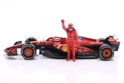 Charles Leclerc Ferrari SF-24 #16 Formel 1 2024 mit Figur 1:24 Bburago