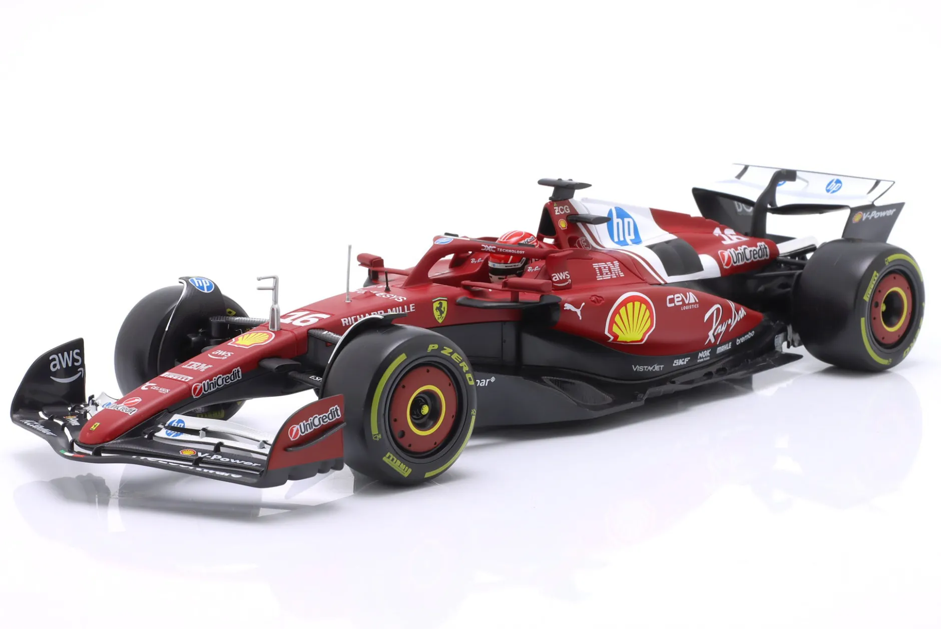 Charles Leclerc Ferrari SF-25 #16 Formel 1 2025 1:18 Bburago