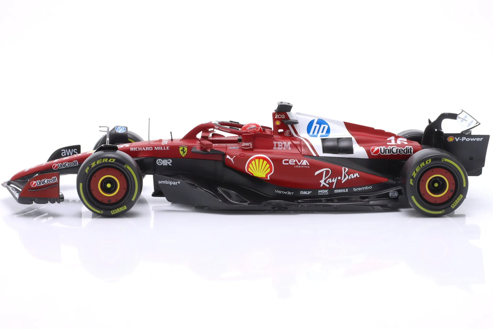 Charles Leclerc Ferrari SF-25 #16 Formel 1 2025 1:18 Bburago