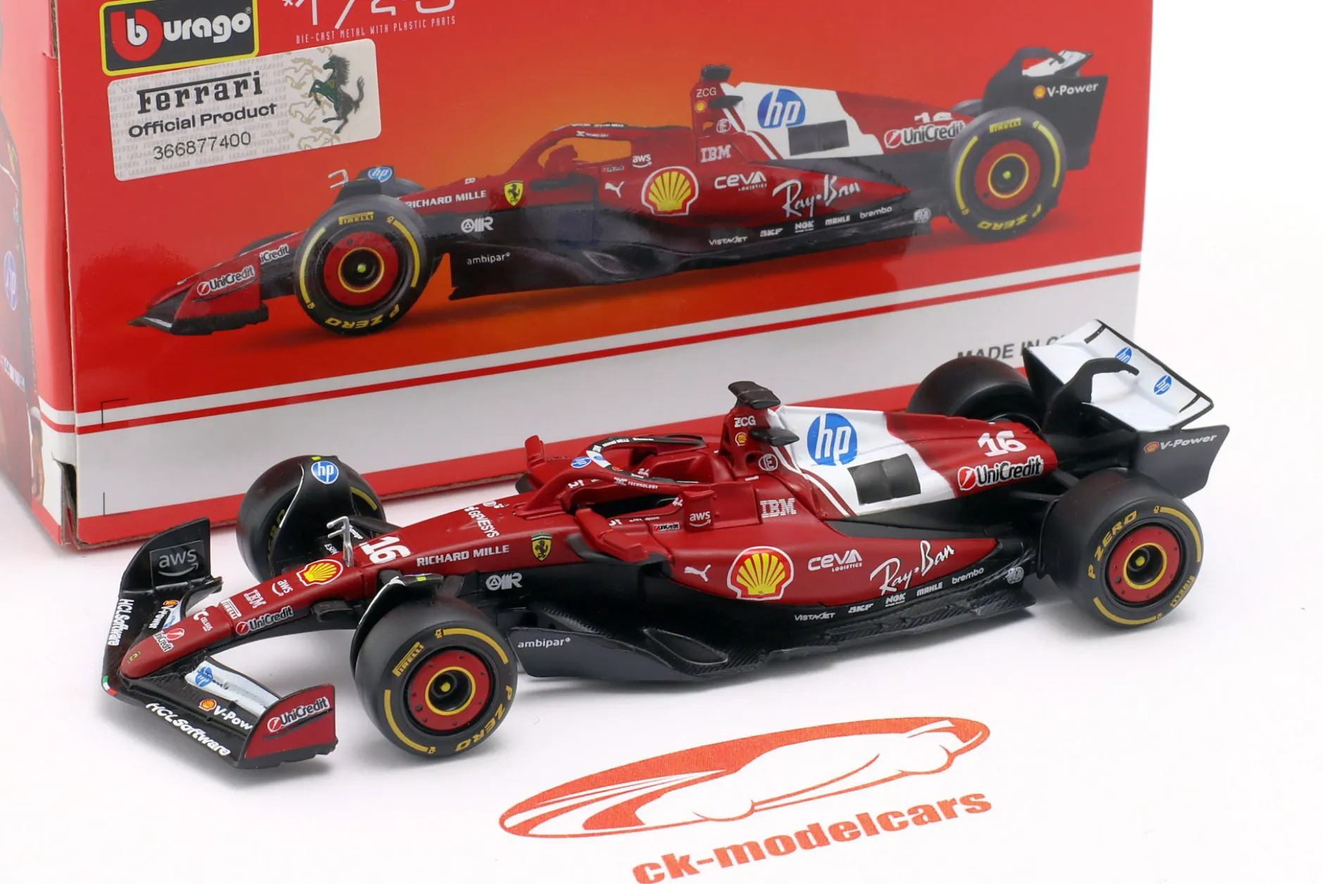 Charles Leclerc Ferrari SF-25 #16 Formel 1 2025 1:43 Bburago