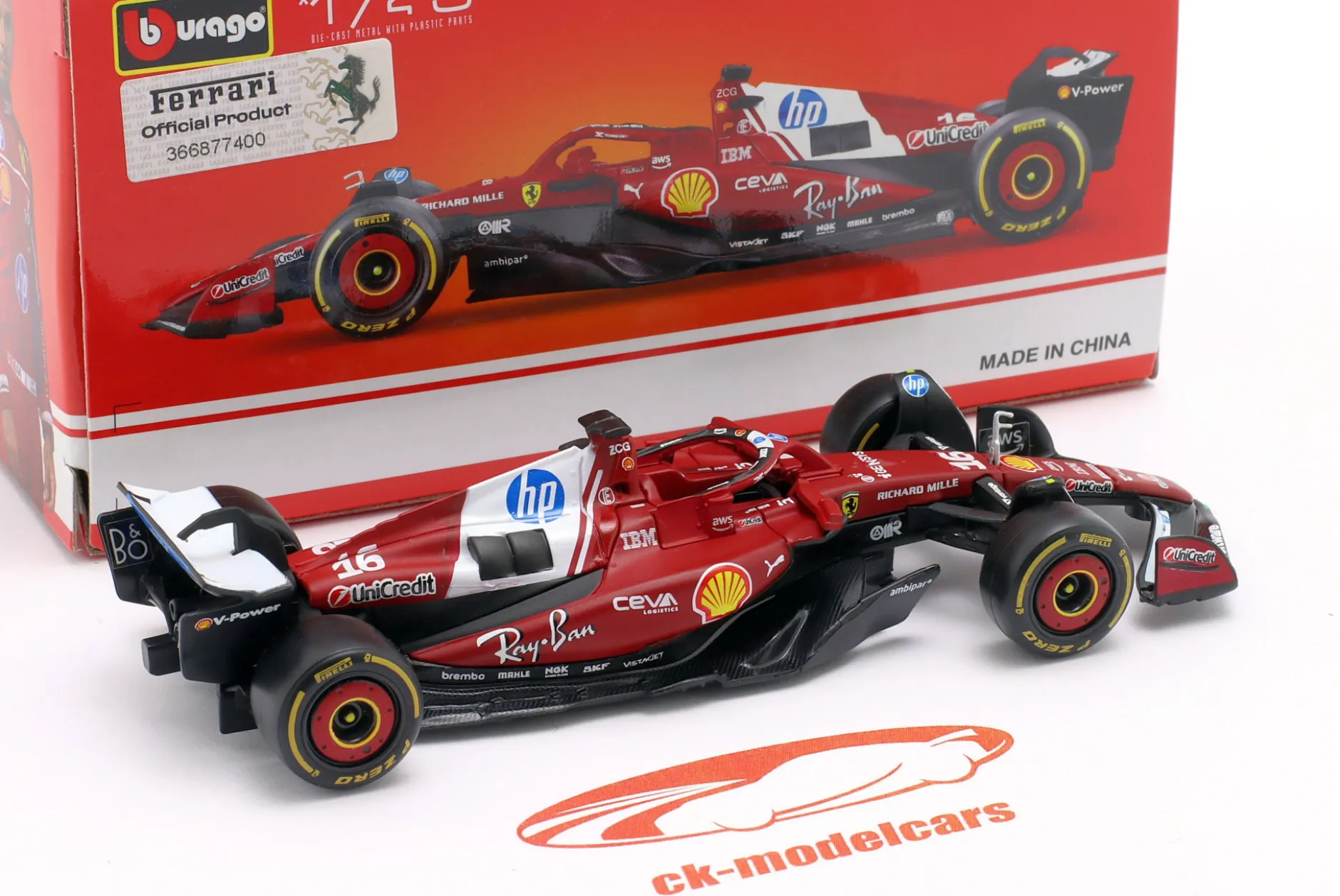Charles Leclerc Ferrari SF-25 #16 Formel 1 2025 1:43 Bburago