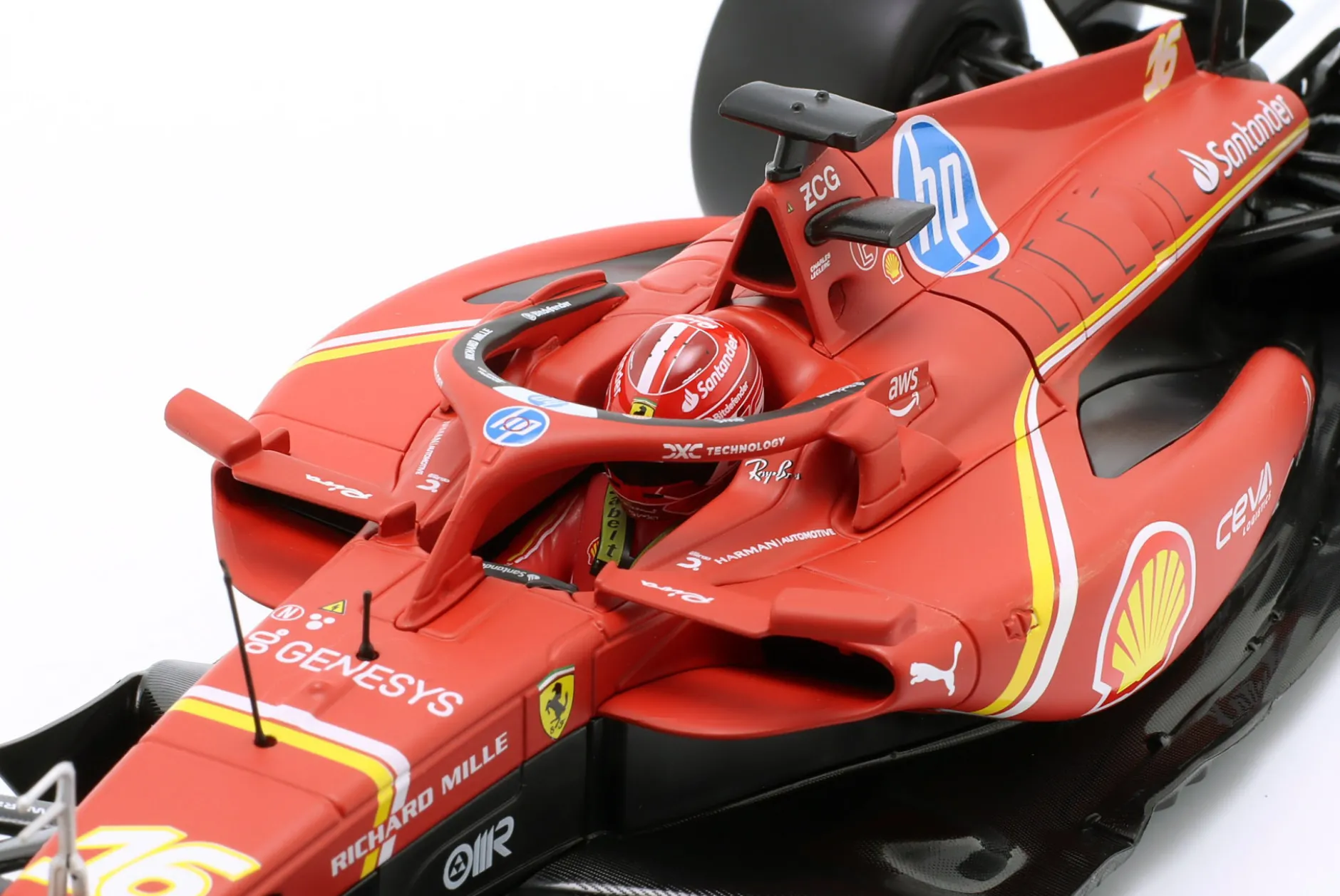 Charles Leclerc Ferrari SF-24 #16 Formel 1 2024 1:18 Bburago