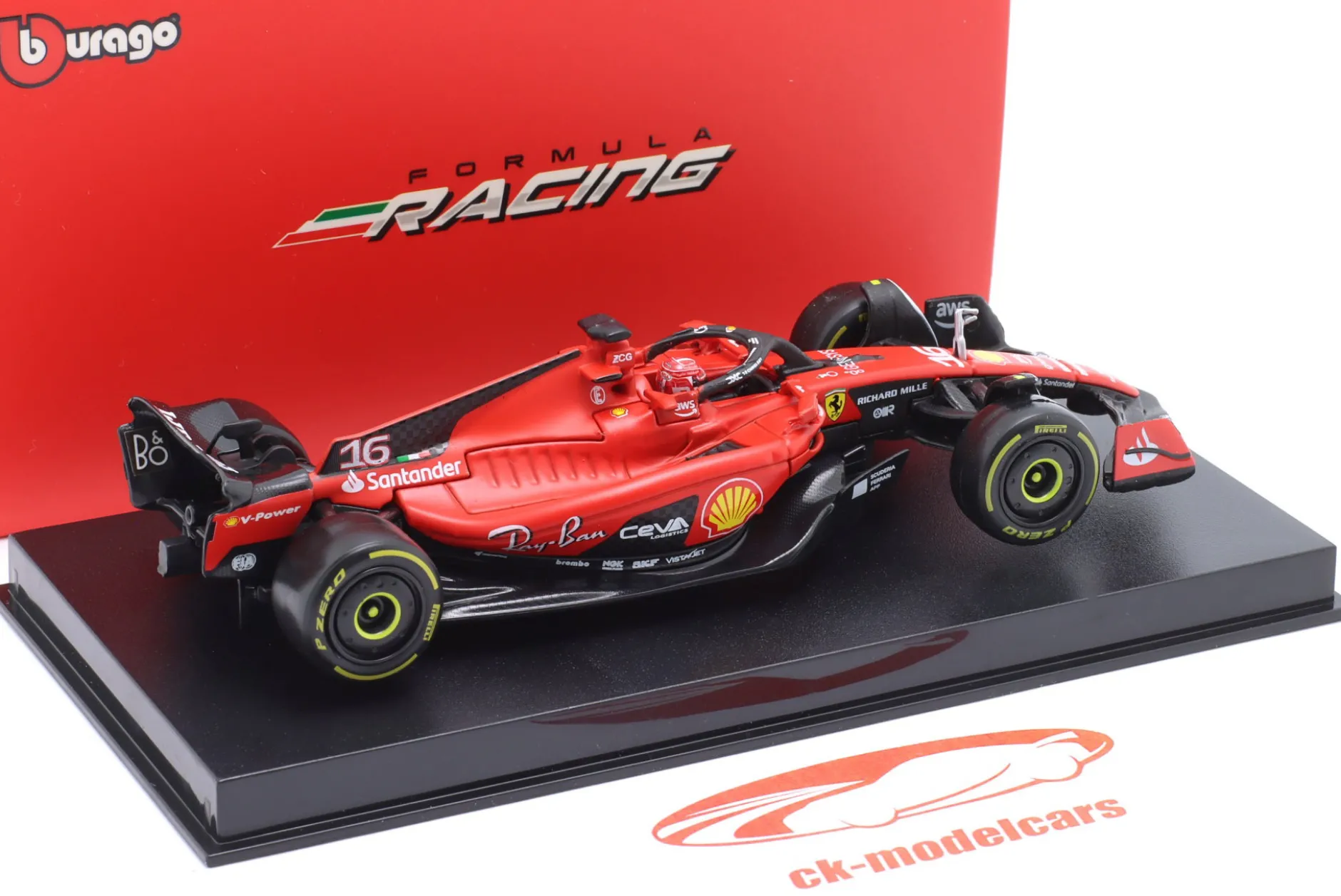 Charles Leclerc Ferrari SF-23 #16 Formel 1 2023 1:43 Bburago
