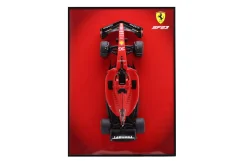 Charles Leclerc Ferrari SF-23 #16 im Bilderrahmen Formel 1 2023 1:10 Bburago